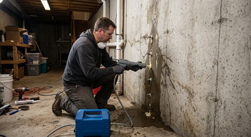Basement Foundation Repair in Clear Spring, MD
