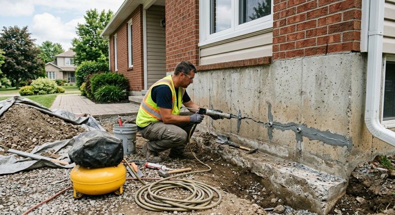 Basement Foundation Repair in Middletown, MD
