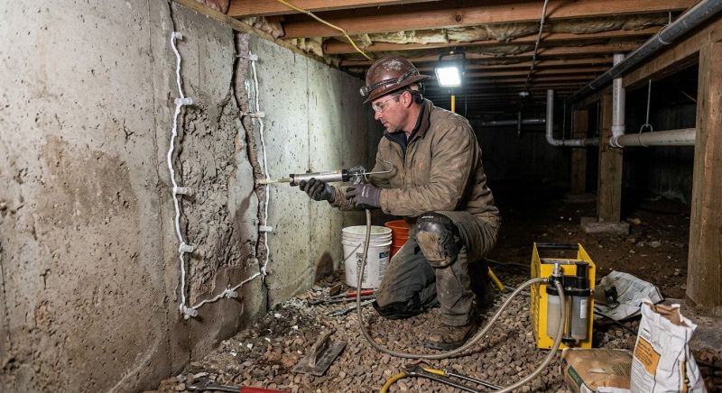 Basement Foundation Repair in Middletown, MD