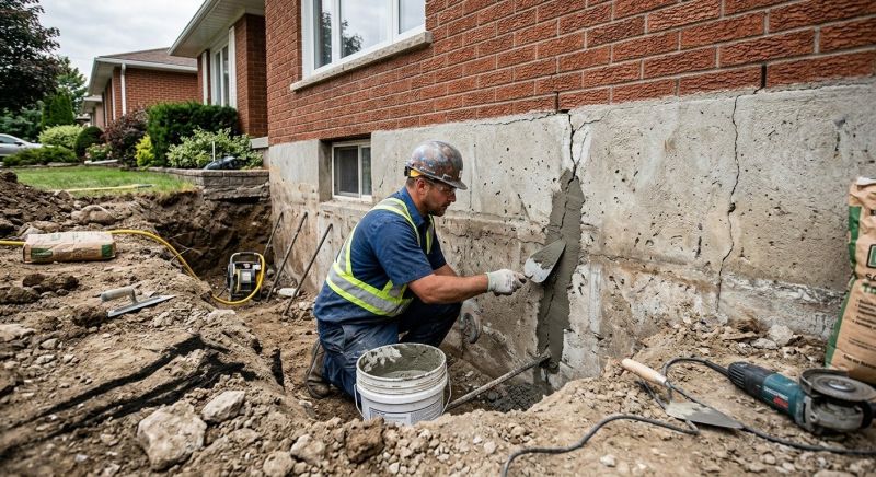 Basement Foundation Repair in Sharpsburg, MD