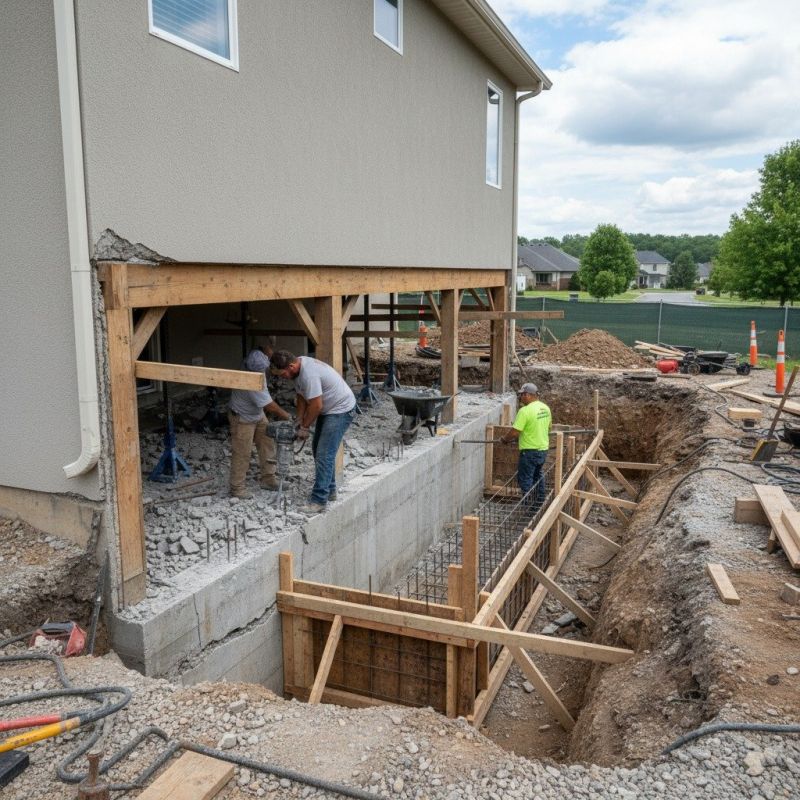 Building Foundation Repair in Clear Spring, MD
