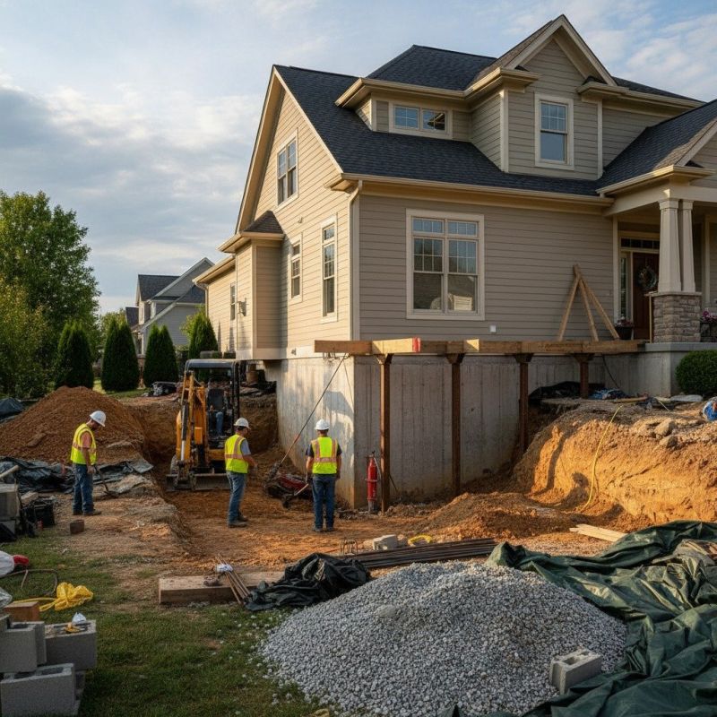 Building Foundation Repair in Falling Waters, WV