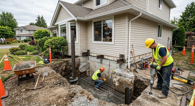 Building Foundation Repair in Harpers Ferry, WV