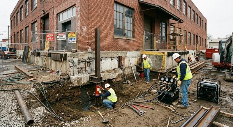 Building Foundation Repair in Sharpsburg, MD