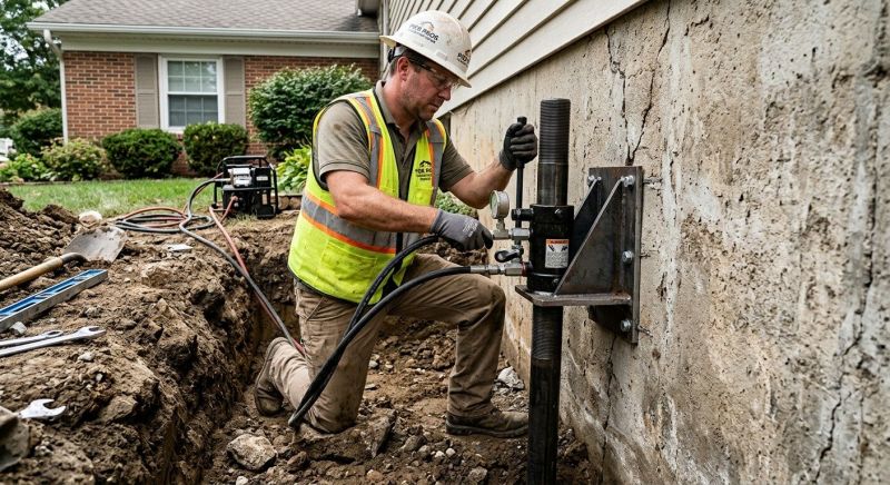 Concrete Foundation Leveling in Falling Waters, WV