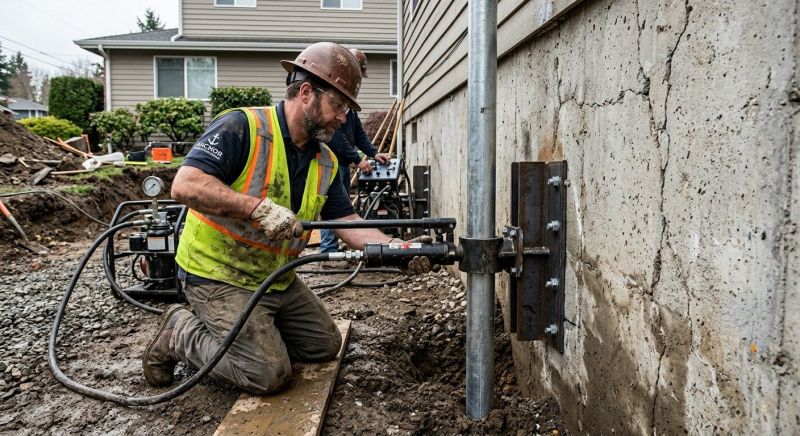 Concrete Foundation Leveling in Hedgesville, WV