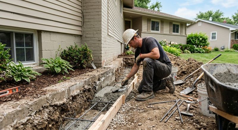 Concrete Foundation Repair in Clear Spring, MD