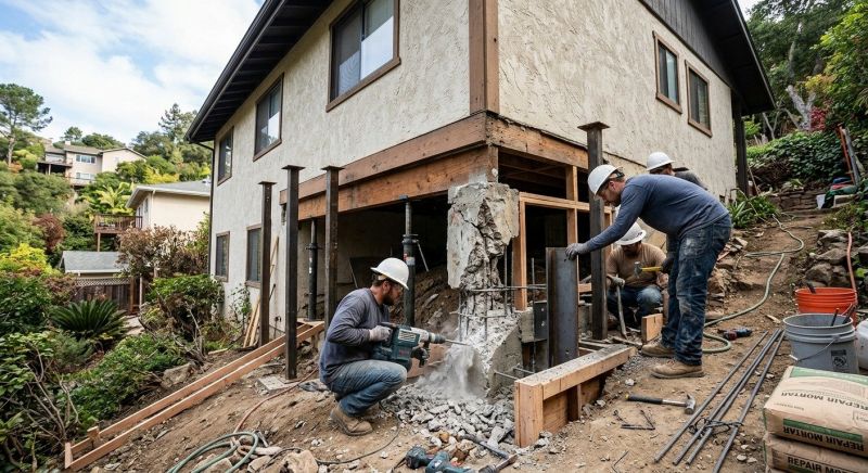 Concrete Foundation Repair in Rohrersville, MD