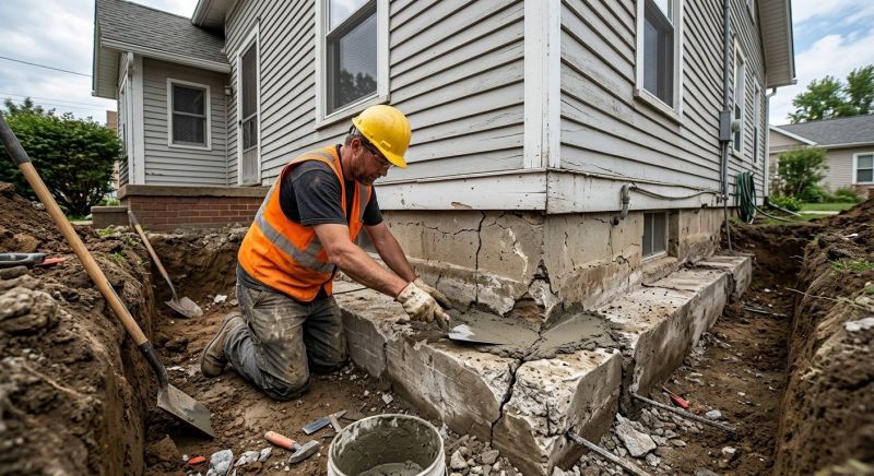 Concrete Foundation Repair in Sharpsburg, MD