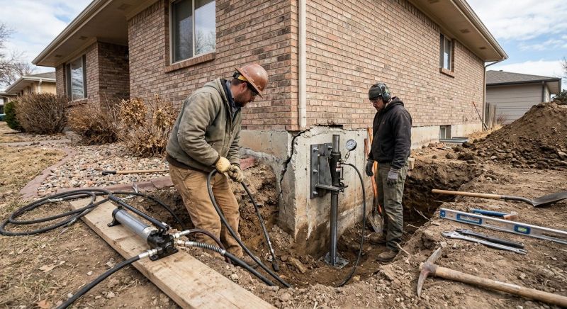 Concrete Foundation Repair in Williamsport, MD