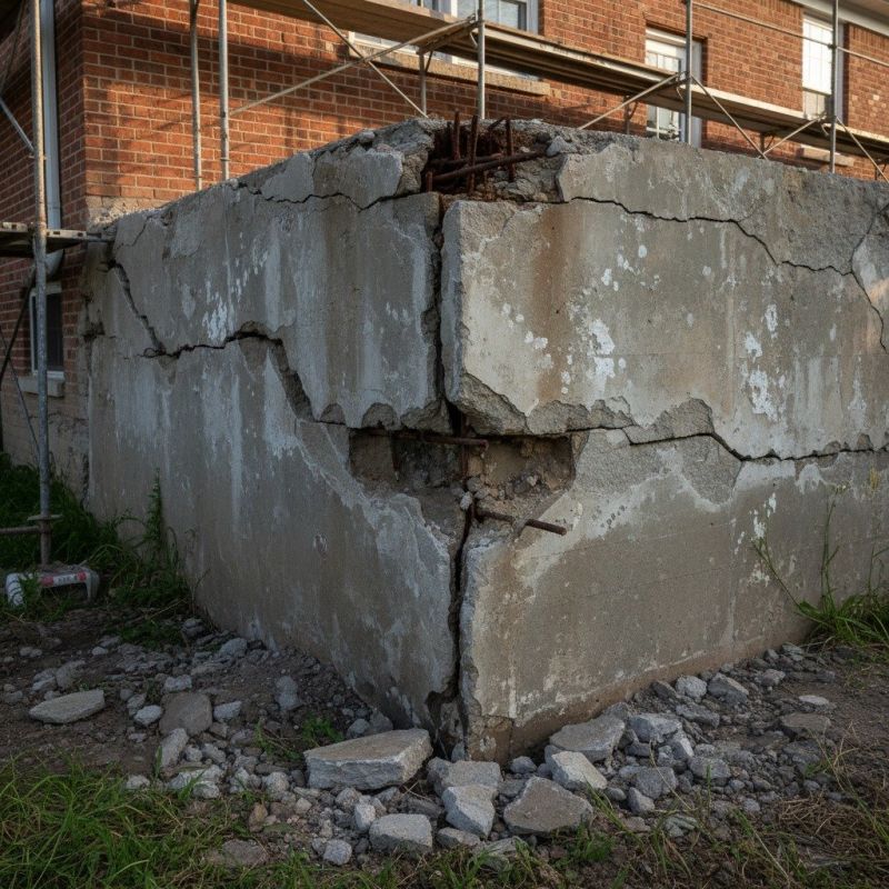 Cracked Foundation Repair in Hagerstown, MD
