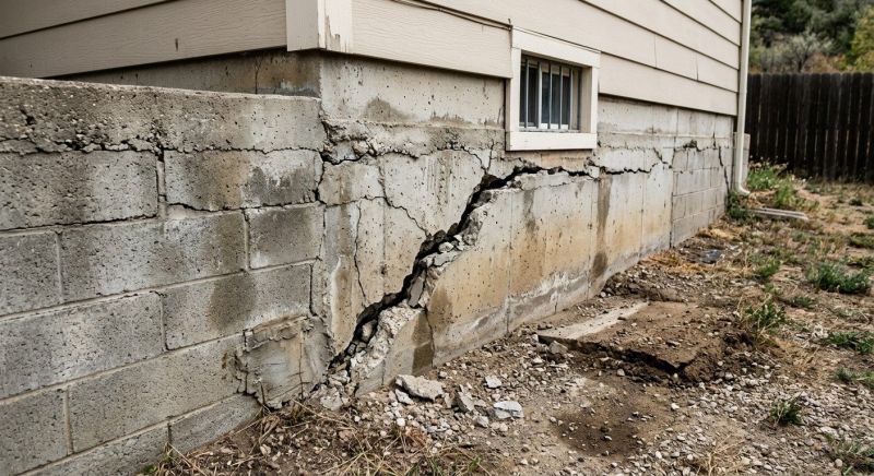 Cracked Foundation Repair in Hagerstown, MD
