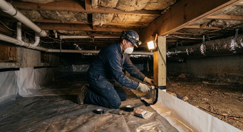 Crawl Space Leveling in Hagerstown, MD