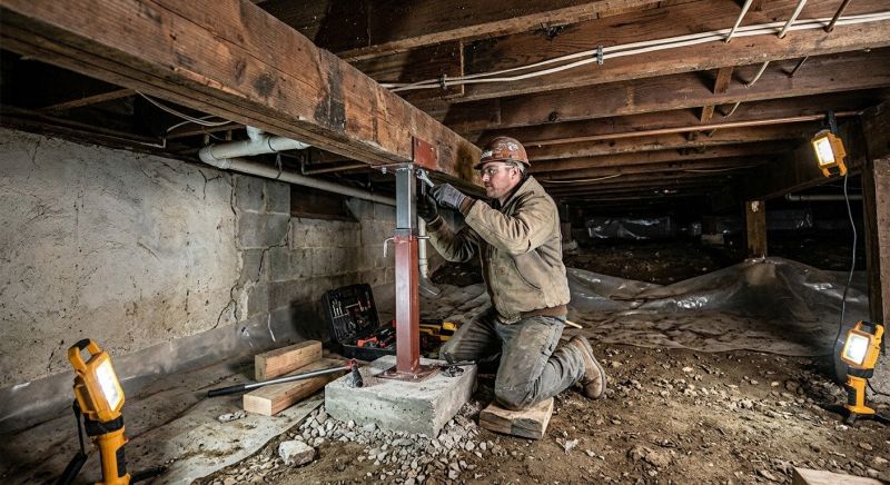 Crawlspace Foundation Repair in Cascade, MD