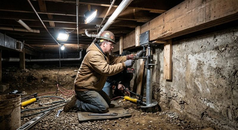 Crawlspace Foundation Repair in Middletown, MD
