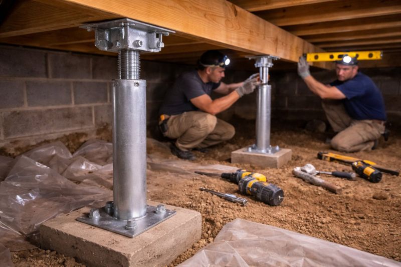 Crawlspace Structural Repair in Hagerstown, MD