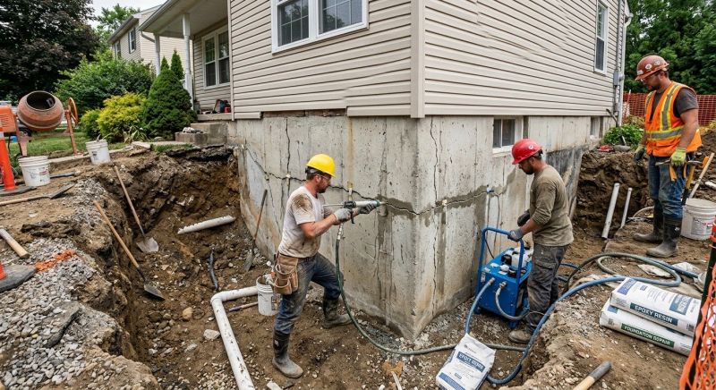 Foundation Damage Repair in Washington County, MD