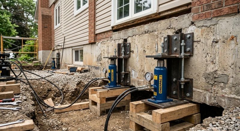 Foundation Jacking in Fairfield, PA