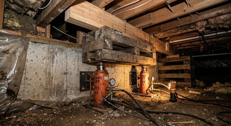 Foundation Jacking in Keymar, MD