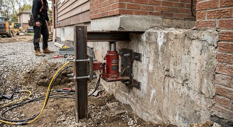 Foundation Jacking in Keymar, MD