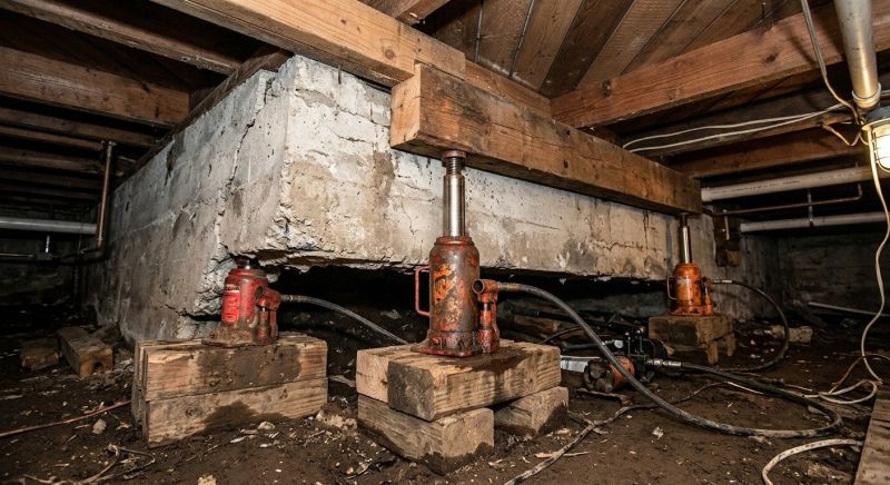 Foundation Jacking in Waynesboro, PA