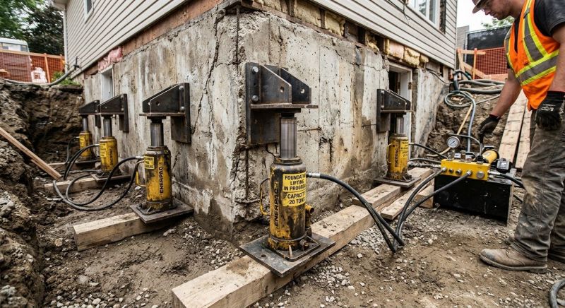 Foundation Jacking in Williamsport, MD