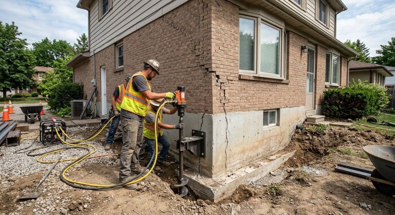 Foundation Lifting in Cascade, MD