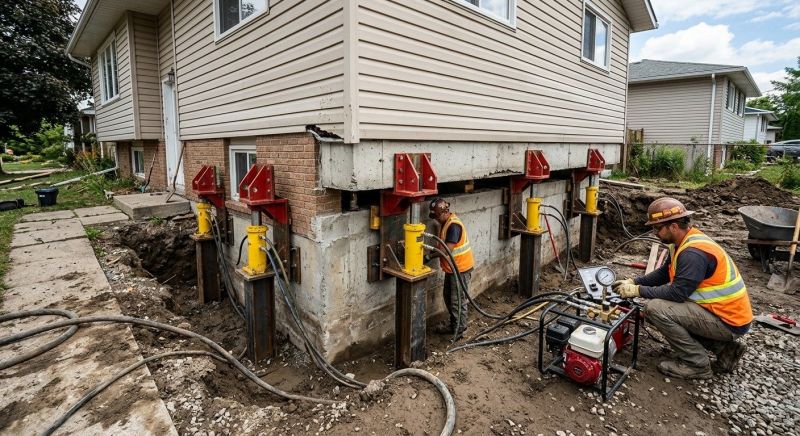 Foundation Lifting in Cascade, MD