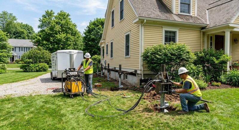 Foundation Lifting in Cascade, MD