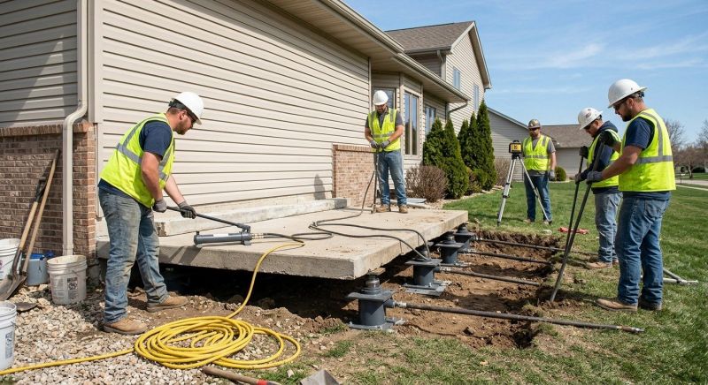 Foundation Lifting in Kearneysville, WV