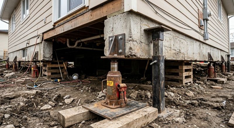 Foundation Lifting in Kearneysville, WV