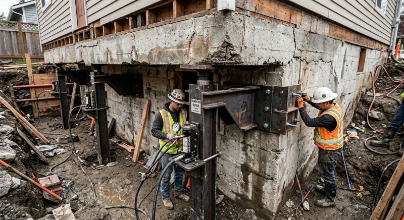 Foundation Lifting in Sharpsburg, MD