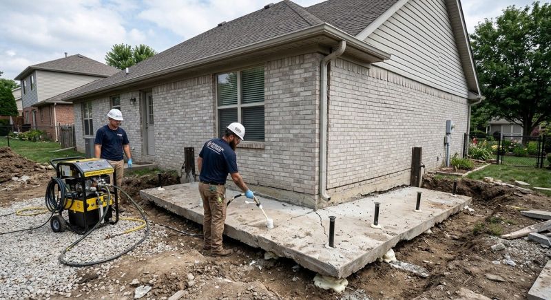 Foundation Lifting in Shepherdstown, WV
