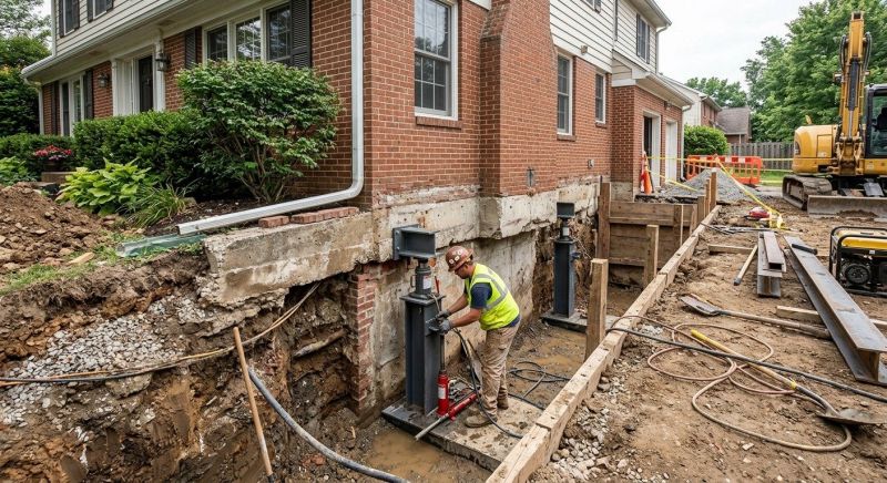 Foundation Raising in Chambersburg, PA