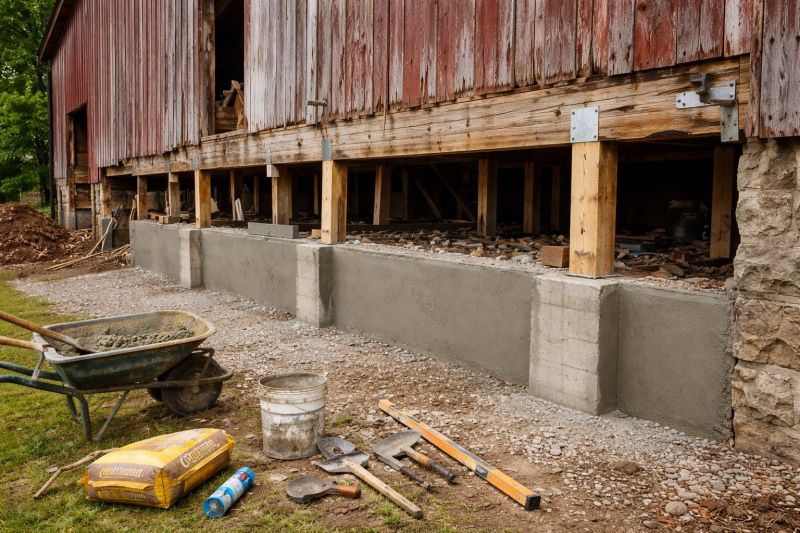 Foundation Renovation in Hagerstown, MD