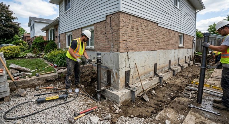Foundation Stabilizing in Cascade, MD
