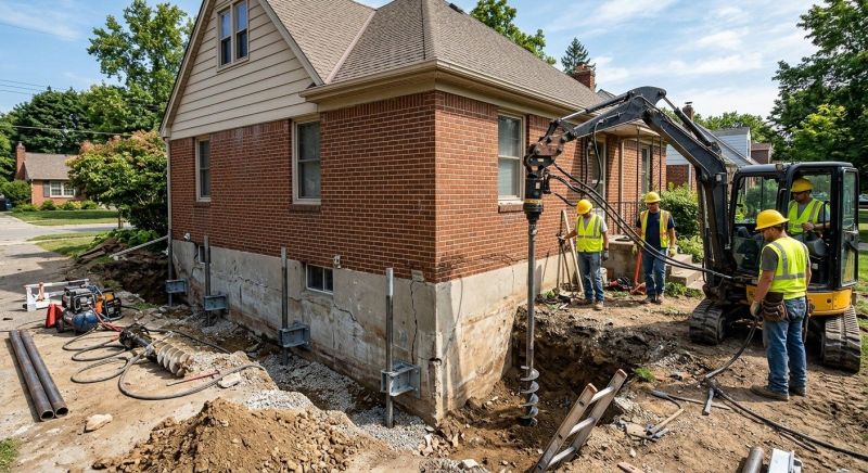 Foundation Stabilizing in Cascade, MD