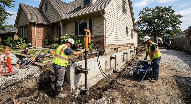 Foundation Stabilizing in Hagerstown, MD
