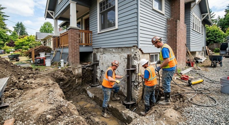 Foundation Stabilizing in Ranson, WV