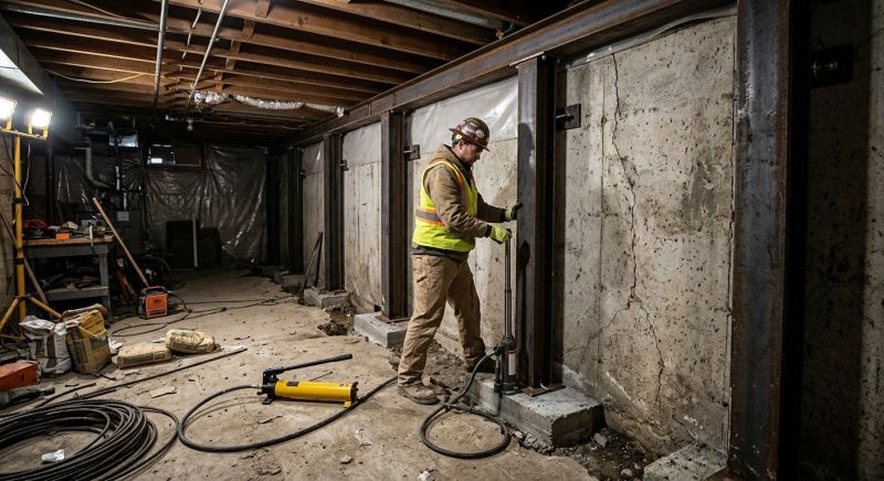 Foundation Stabilizing in Sharpsburg, MD