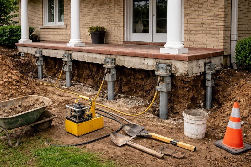 Foundation Stabilizing in Shepherdstown, WV
