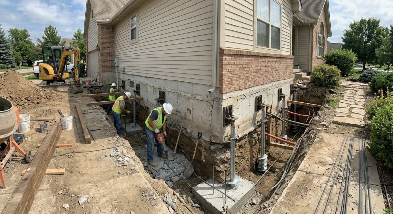 Foundation Underpinning in Hagerstown, MD