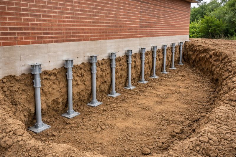 Helical Pile Installation in Hagerstown, MD
