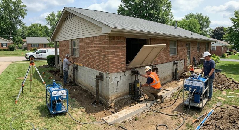 Home Foundation Leveling in Hedgesville, WV