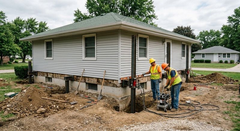 Home Foundation Leveling in Jefferson, MD