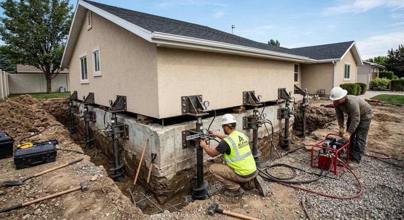 Home Foundation Leveling in Ranson, WV