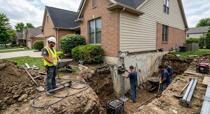 Home Foundation Repair in Jefferson, MD