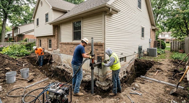Home Foundation Repair in Jefferson, MD