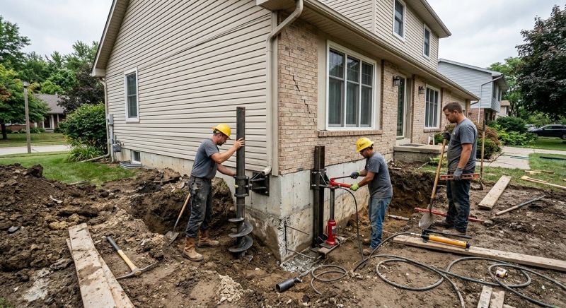 House Foundation Repair in Jefferson, MD