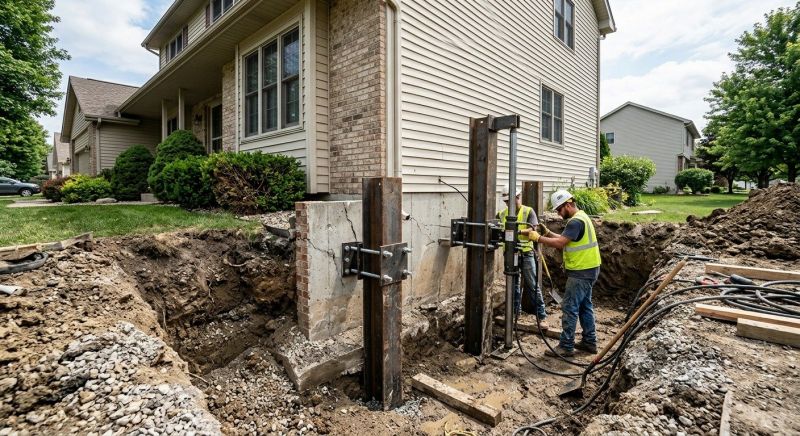 House Underpinning in Hagerstown, MD